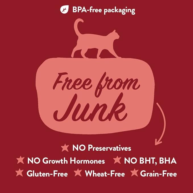 Human-Grade Mixed Variety Pack Wet Cat Food Pouch — Moist, Soft Cat Food Mixer, Topper, and Rotational Meal (6 Chicken, 6 Salmon) by Portland Pet Food Company