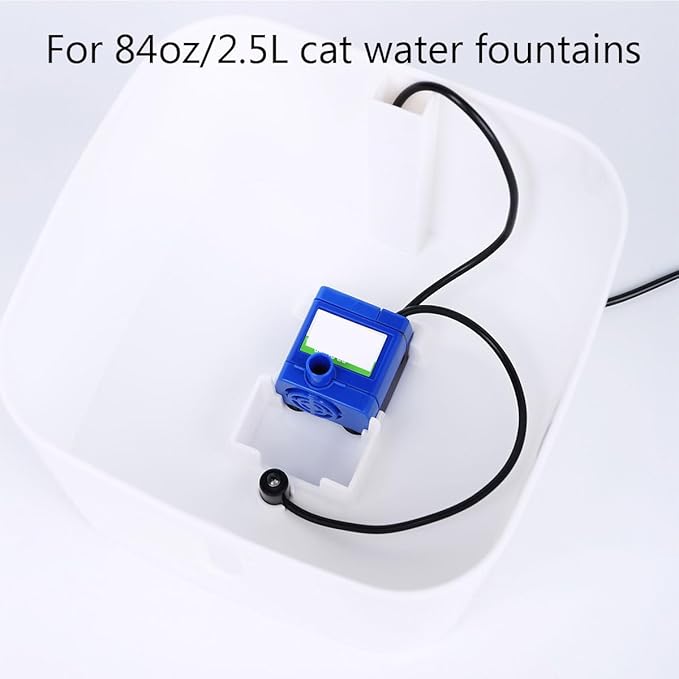 9Pack Cat Fountain Sponge Replacement Foam Sponges for Stainless Steel Fountains 84oz/2.5L Cat Water Fountain,Block Shape