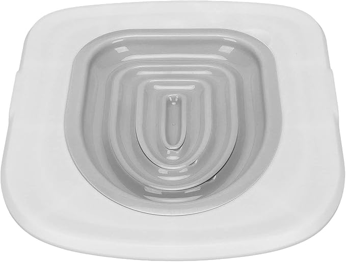 Cat Toilet Ing Kit, Training Universal Reusable Environmentally Kit, Potty Seat, Litter Boxes Friendly Trainer for Pet Cleaning Systems Plastic Er Cleaning, Supply, Teach to Use (White Tray, 1 Gray