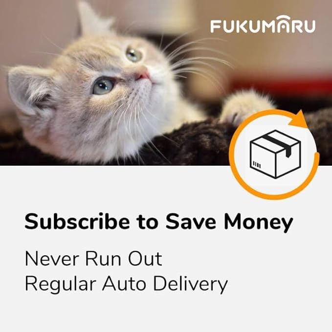 FUKUMARU Tofu Cat Litter, Super Ultra Absorbent, 18 LBS Clumping Cat Litter, Natural, Lightweight, Dust Free, Quick Clumping, Low Tracking, Odor Control (6lb x 3 Packs)