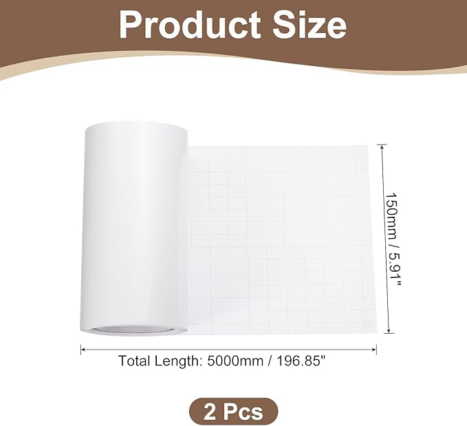 uxcell Anti Cat Scratch Furniture Protector, 2 Rolls 197" x 3.9" Single-Sided Sticky Couch Protector from Cat Claws, Clear Protectors from Cats Scratching for Sofa Corners, Walls, Doors