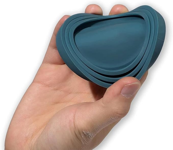 OHMO 3 Pack Dog Food Can Lids, (3, 12, 14oz etc.) Universal Size Silicone Covers for Cat and Dog Food, Dark Blue