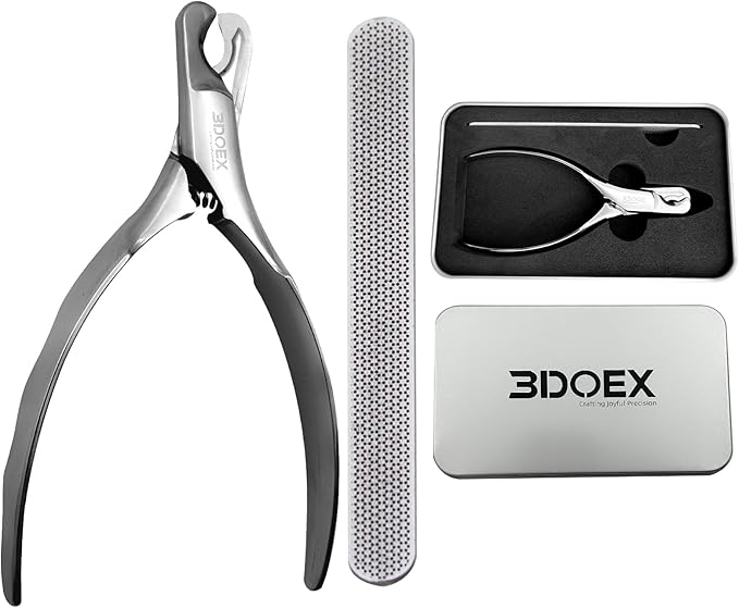 Dog Cat Nail Clippers for Large Dogs Heavy Duty Dog, Professional Stainless Steel Pet Nail Trimmers, Sharp & Safe with Ergonomic Handle, Built-in Nail File