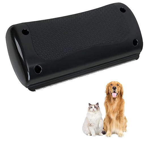 Deshedding Brush - Dog Brush for Shedding & Pet Hair Removal Tool, Double Sided Grooming Brush - Dog & Cat Grooming Supplies for Long Short Hair