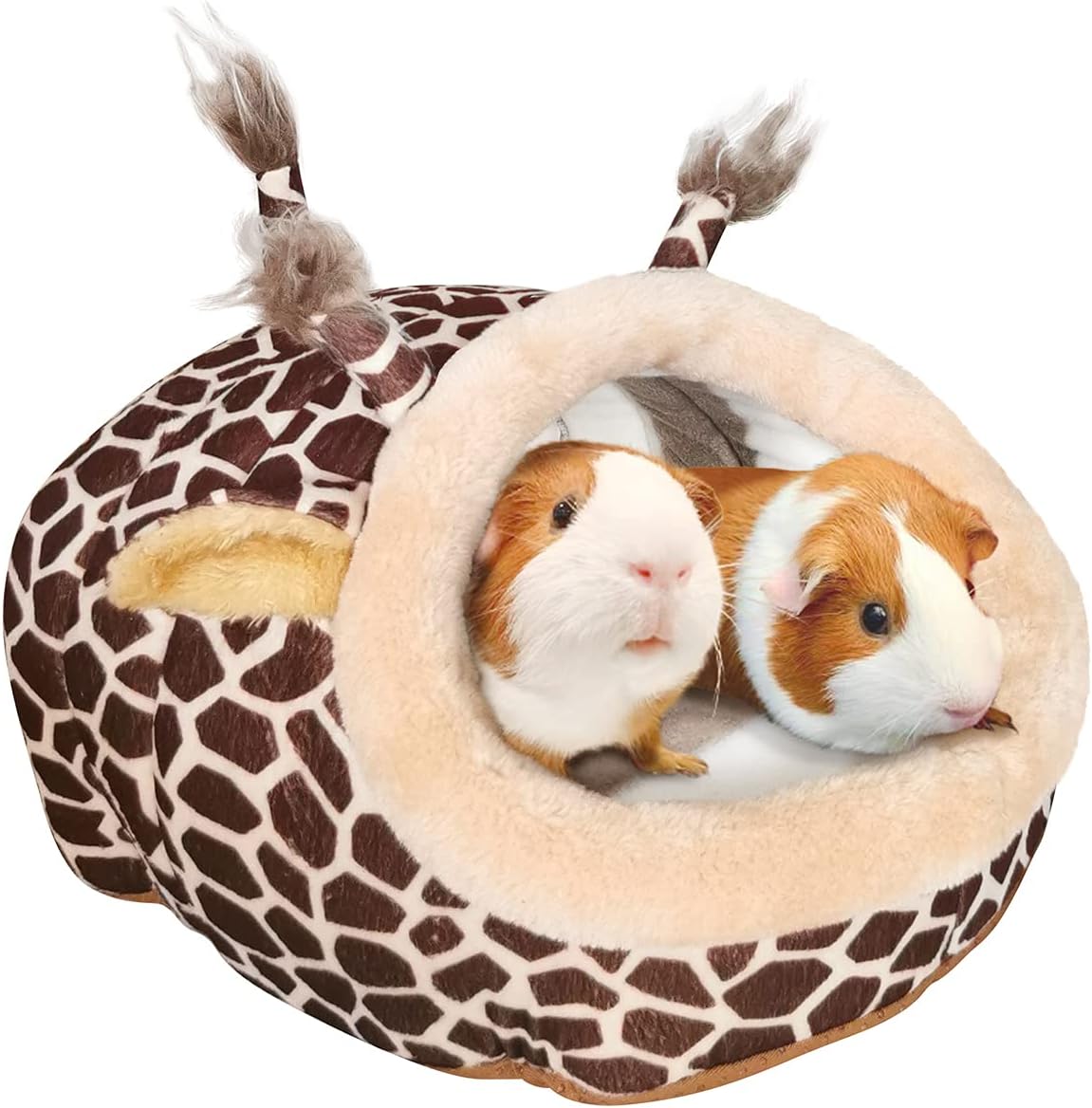 LEFTSTARER Guinea Pig Rat Bed and Hideout for Ferret Hedgehog Sleep and Hide, Hamster Small Pet Animals Supplies Toy Cage Accessories Nest