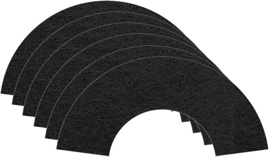6 Pack Carbon Filters Compatible with Model LR 4, Cat Litter Box Filters Replacement to Absorb Odors from Pets, Keep Your Home Clean and Fresh