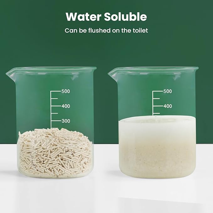 Gardner Pet Enzyme Tofu Cat Litter, Flushable Clumping Cat Litter, Low Dust, Odor Control, Plant-Based Natural Kitten Litter with Fast Absorption & Low Tracking (9LBS)