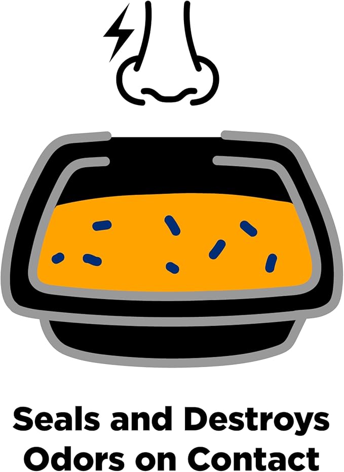 ARM & HAMMER Clump & Seal Odor Sealing Lightweight Multi-Cat Scented Clumping Cat Litter with 7 Days of Odor Control, 18 lbs. Bag