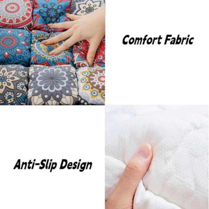 Washable Pet Bed Couch Cover, Funny Cat Mat, Anti-Slip Dog Bed, Pet Friendly Sofa Cover for Large Dogs (Phantom Blue, 70x180 cm/28 * 71in)