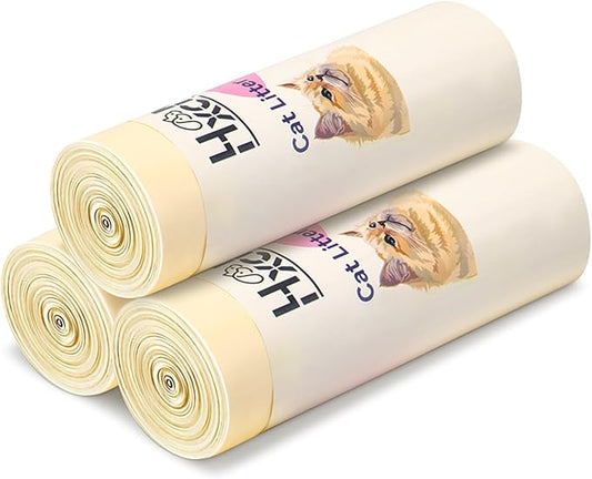 120 Count Self-Cleaning Litter Box Liners for PURA X/MAX - Leakproof & Odor-Control Design, 2x Thicker Material Than Standard Liners, Automatic Cat Litter Box Accessories