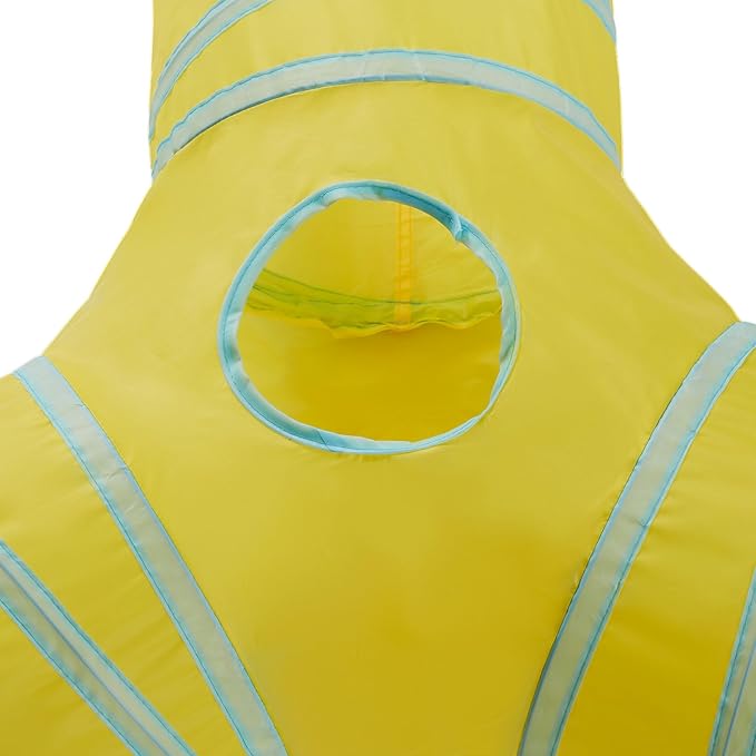 Cat Tunnels for Indoor Cats 3 Way Play Toy Kitty Tunnel Peek Hole Toy with Ball for Cat Tube Fun for Rabbits Kittens and Dogs