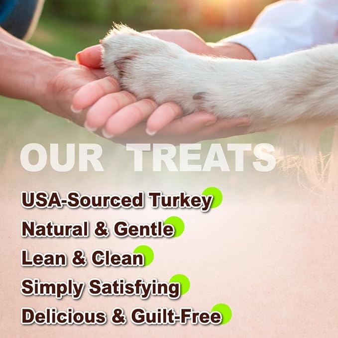 Afreschi Classic Turkey Tendon Coil (L) 3 oz, USA-Sourced Turkey Tendon, Dog Treats for Wrapped Series, All Natural Human Grade Dog Treat, Hypoallergenic, Rawhide Alternative