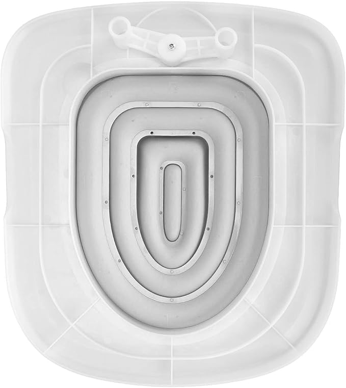 Cat Toilet Ing Kit, Training Universal Reusable Environmentally Kit, Potty Seat, Litter Boxes Friendly Trainer for Pet Cleaning Systems Plastic Er Cleaning, Supply, Teach to Use (White Tray, 1 Gray
