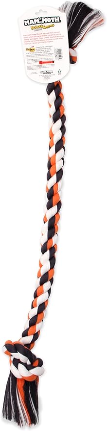 Mammoth Pet Products Cotton 4-Knot Rope Tug - 42 Inch XX-Large