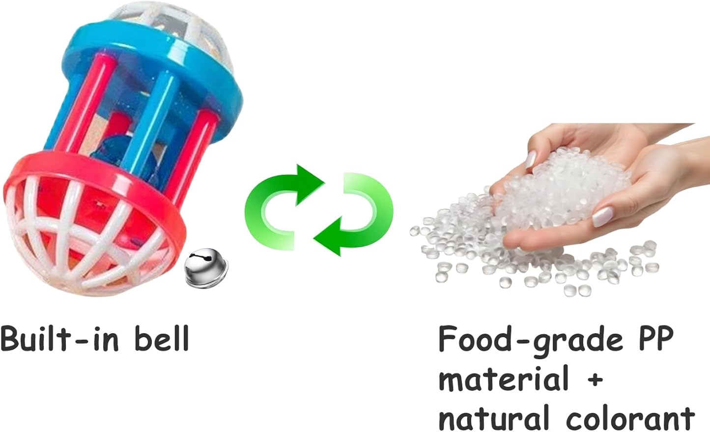 43-Pack Cat Toy Bundle for Kittens and Adult Cats, Long-Lasting Fun (1.5'' - 3.74'', Cat Toys Ultimate Pack)