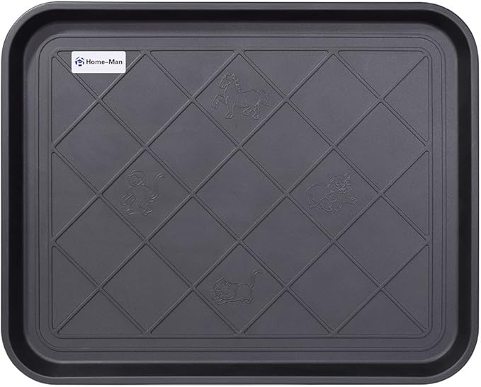 Multi-Purpose Boot Tray Mat,Dog Bowl Tray,Waterproof for Indoor and Outdoor Floor Protection