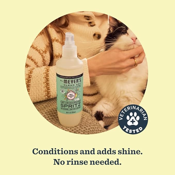 MRS. MEYER'S Clean Day Cat Deodorizing Spray, Sweet Chamomile Scent, 8oz