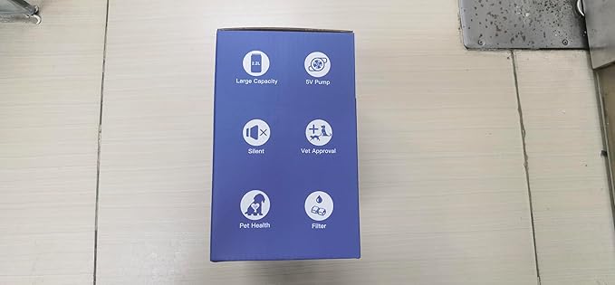 Cat Water Fountain Stainless Steel: Cat Fountain for Drinking - Pet Water Fountain for Cats Inside - 74oz/2.2L Quiet Cats Water Bowl Dispenser - Kitten Drinking Fountains - 6 Filters + 3 Sponges