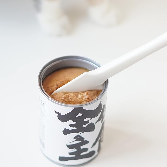 Meow&Woof Cat Wet Food Spoon, Mini Spatula for Pet Canned Food, BPA Free Silicone Can Spoons for Animal Feeding, Small Jars Spatulas, Easy Clean Scraper for Dog Food Cans-White