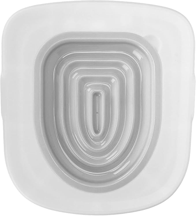 Cat Toilet Training Kit, Reusable Universal Cats Potty Toilet Trainer System, Teach Kitty How to Use Toilet Bowl, Professional Cat Urinal Seat Trainer for Home (White Tray, 1 Gray Inner Support)