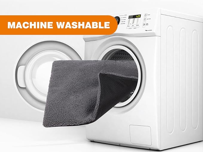 Rockever Outdoor Cat House, Large Outdoor Houses for Feral Cats with Self-Warming Mat Wooden Outside Cat Shelter Weatherproof with Escape Door