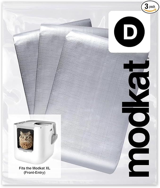 Modkat® XL Litter Box Front-Entry Liners (3-Pack) - Liner Type D