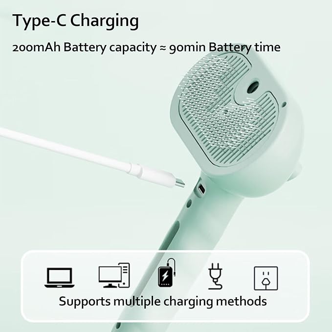 Trumoon Pet steam brush for dogs and cats, Pet Grooming Tool Kit with a stainless steel comb and a portable pet hair remover (Green)