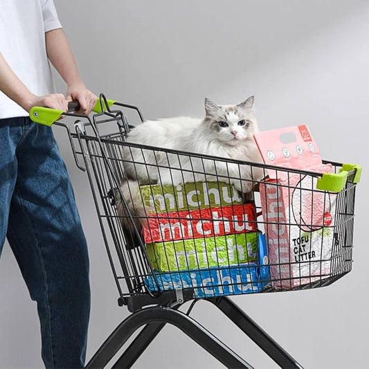 Tofu Cat Litter Natural Clumping Tofu Cat Litter, Fast Clumping and Easily Scoop-able 5.5lb/88oz 5 Scents - Ocean Fresh, 3 Pack