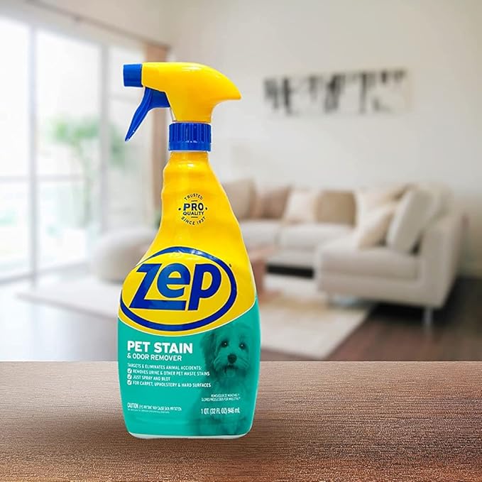 Zep Pet Stain and Odor Remover 32 oz ZUPETODR32 (Cases of 4)