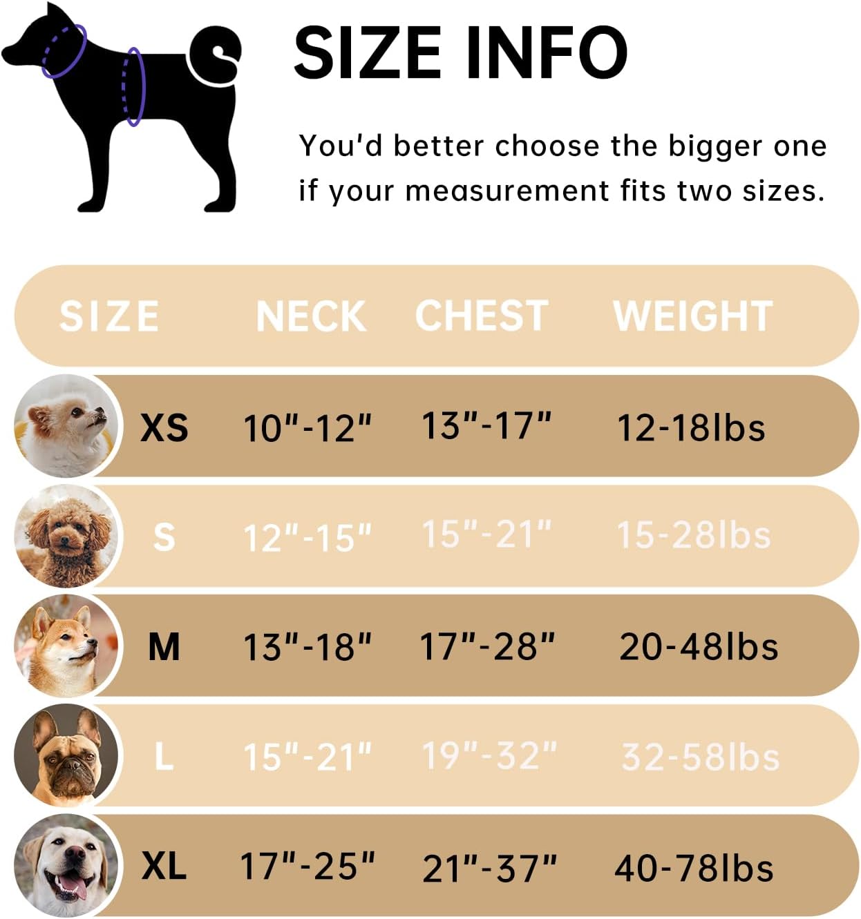 IVY&LANE No Pull Dog Harness with Leash Set, Reflective No Choke Pet Vest,Adjustable Oxford Dog Vest Harness with Easy Control Handle for Large Dogs (Checkered Beige,L)