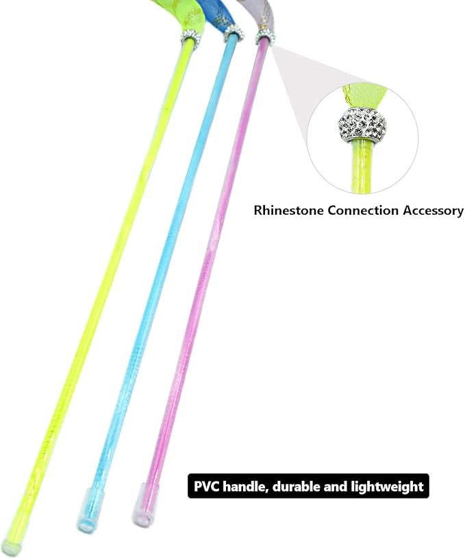 IUHKBH Cat Wands, 3 PCS Soft Line Tube Teaser Wands Colorful Feather Wands with Bell Interactive Cat Toys