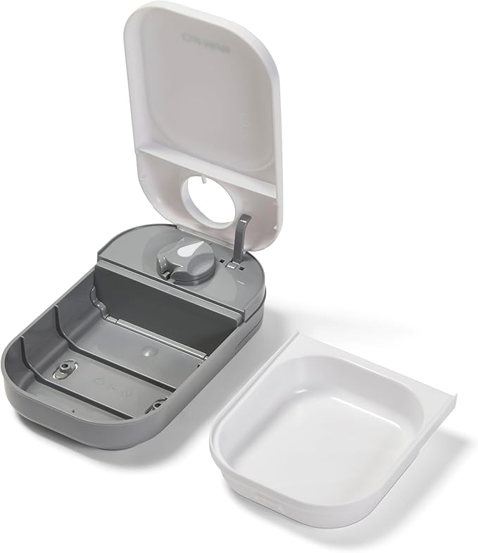 Cat Mate C100 Single Meal Automatic Pet Feeder for Cats and Small Dogs (no ice Pack)