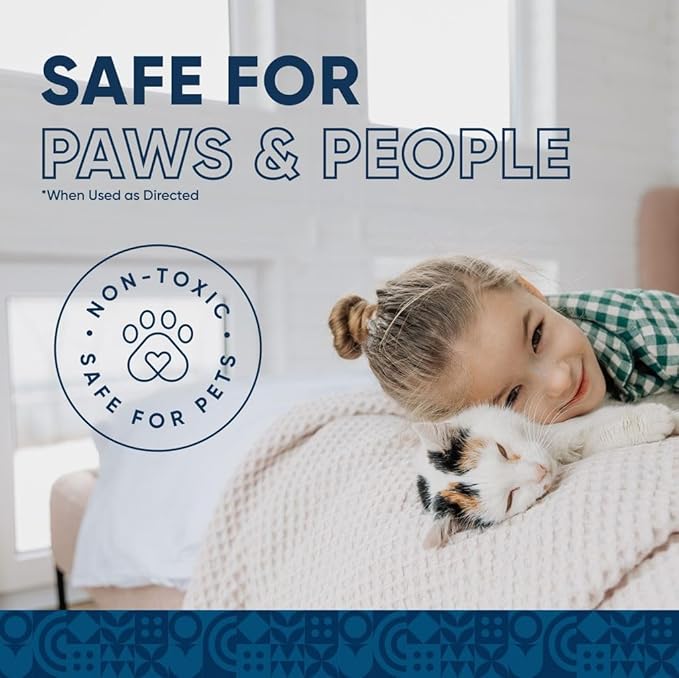 Pet Stain and Odor Remover - Cat Urine Enzyme Cleaner, Urine Destroyer for Dogs, Pet Urine Enzyme Cleaner [All New Fragrance Free] - 128oz