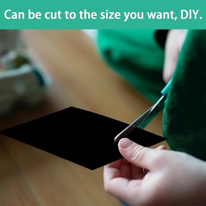 8 Pcs Charcoal Filters Compatible with Van Ness Cat Litter Box, 4.5 x 6.5Inch Replacement Activated Carbon Premium Odor Filters for Pureness F6 Zeloite Air Filter, Black