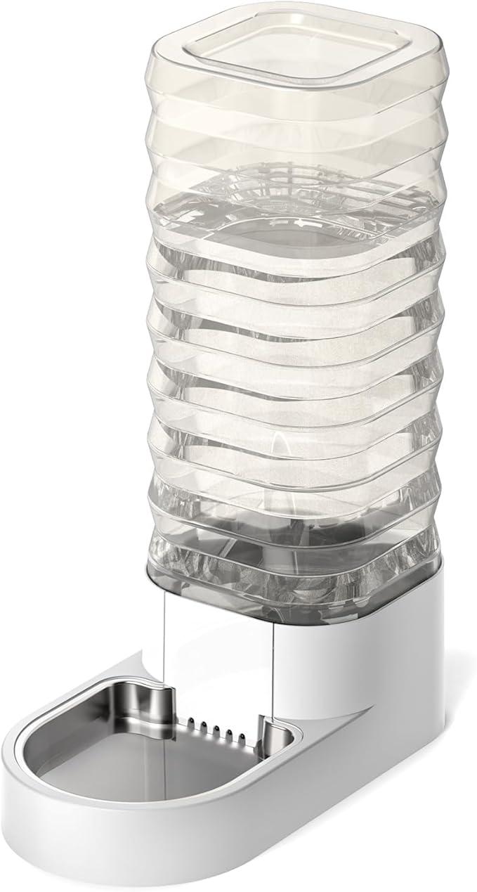 Gravity 11L Dog and Cat Water Bowl Dispenser, Automatic Stainless Steel Dog Water Bowl, 100% BPA-Free