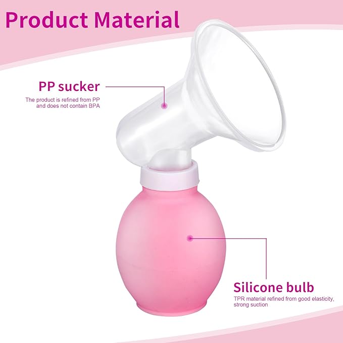 Yeebeny Pet Breast Pump,Breast Pump for Dogs,Dog Pump Help Your Pet Feed Newborn s Silicone Manual Pump for Cats and Dogs