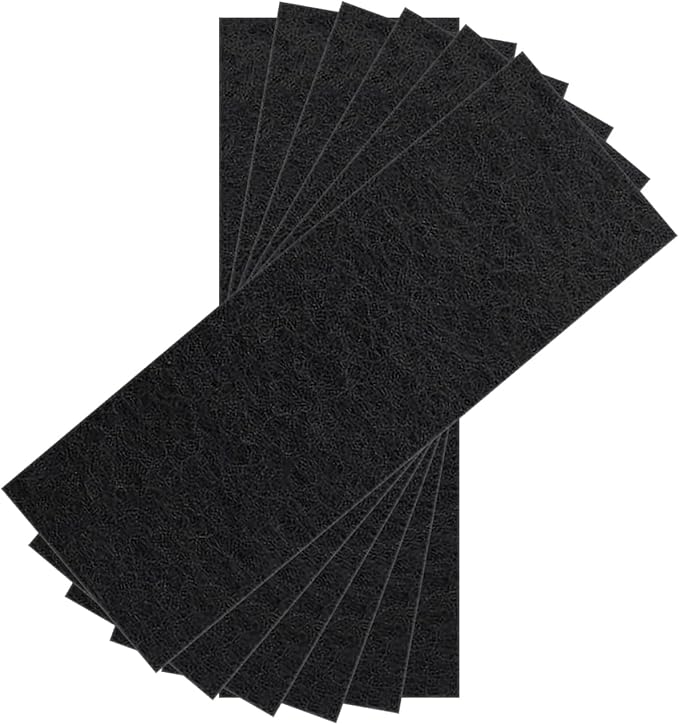 6 Pack Carbon Filters Compatible with Model LR 3, Thickened Cat Litter Box Filters Replacement to Absorb Odors from Pets, Keep Your Home Clean and Fresh