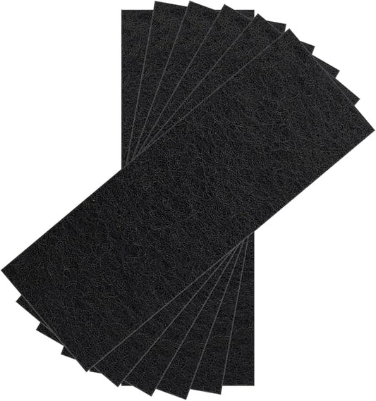 6 Pack Carbon Filters Compatible with Model LR 3, Thickened Cat Litter Box Filters Replacement to Absorb Odors from Pets, Keep Your Home Clean and Fresh