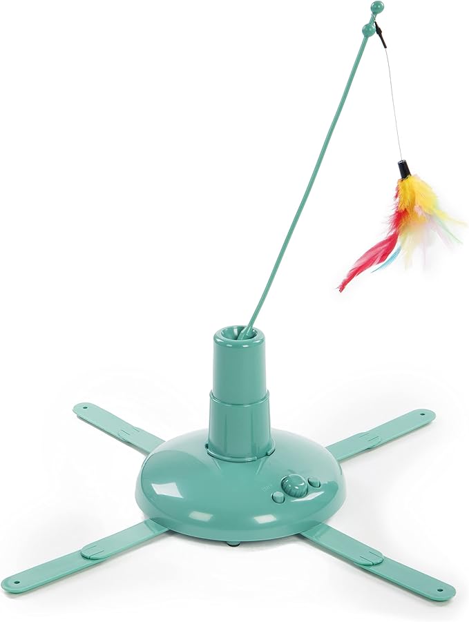 SmartyKat Electronic Motion/Moving Toys for Cats & Kittens, Battery Powered, Mimics Motion of Real Prey, Fun & Interactive Play - Multiple Styles