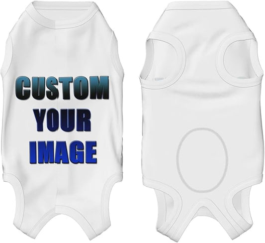 Personalized Cat Surgery Recovery Suits After Neuter Surgery Clothes for Little Animals