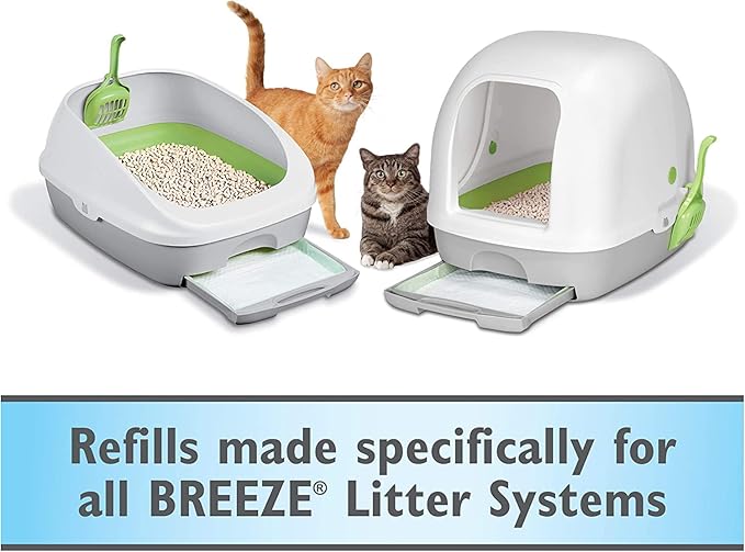 (2 Pack) Tidy Cat Breeze Pellets, 3.5 lbs with Aurora Pet Wipes