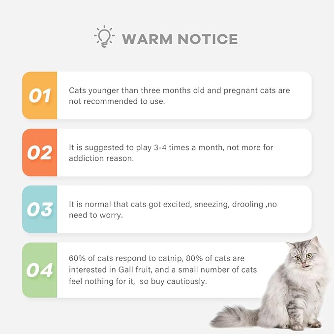 Magic Catnip Wall Balls Toys for Cats - Kitten Treat Toys Indoor - Teeth Cleaning Chew Silvervine Balls