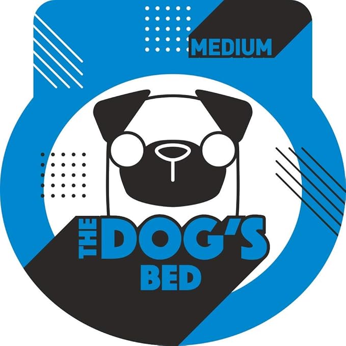 The Dog’s Bed Sound Sleep Donut Dog Bed, Medium Ice White Fur Calming Nest Bed, Veterinary Approved