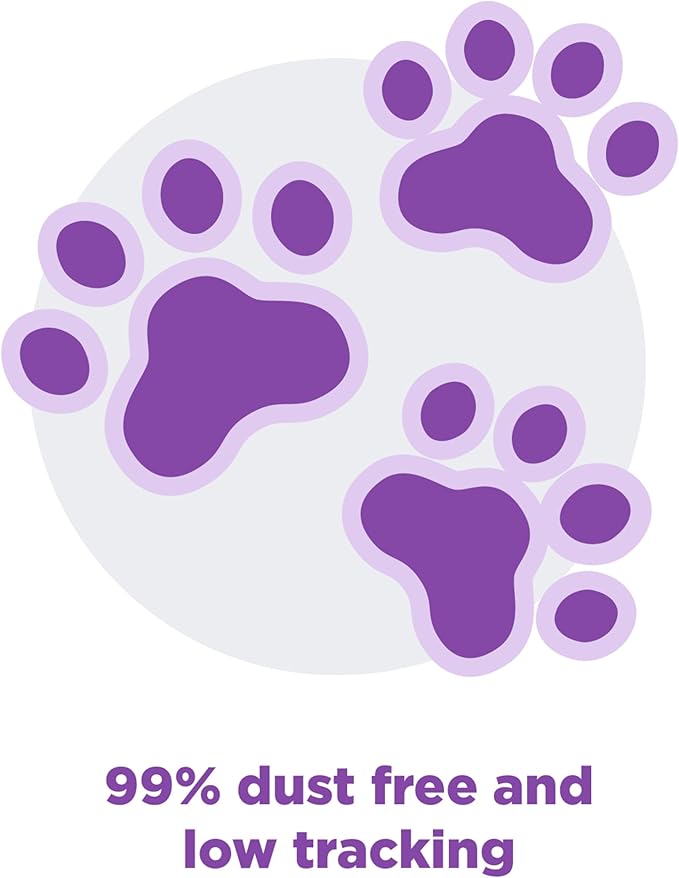 Arm & Hammer Forever Fresh Clumping Cat Litter Lavender, MultiCat 18lb with 20% More Lavender Freshness, Pet Friendly with Essential Oils (Pack of 2)