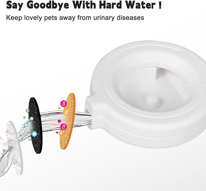 Sfozstra Automatic Gravity Dispenser for Cats: 4L Black Stainless Steel Water Bowl Feeder - Great for Family Homes and Outdoor Activities