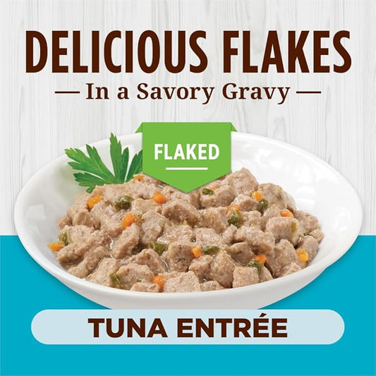 Instinct Flaked Entrée Wet Canned Cat Food - Tuna, 5.5 oz. Cans (Pack of 12)
