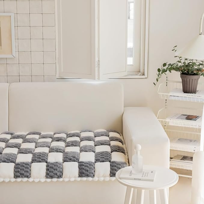 Anti-Slip Dog Bed Sofa Cover,Funny Cat Mat Sofa Cover，Washable Pet Bed Couch Cover,Pet Friendly Sofa Cover for Large Dogs (Charcoal Gray, 70x180 cm/28 * 71in)