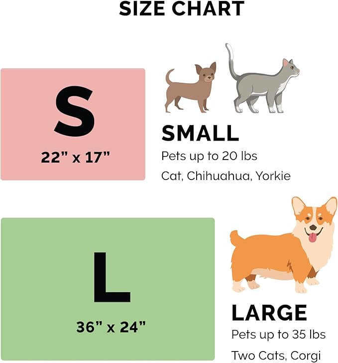 Furhaven ThermaNAP Self-Warming Cat Bed for Indoor Cats & Small Dogs, Washable & Reflects Body Heat - Quilted Faux Fur Reflective Bed Mat - Cream, Small