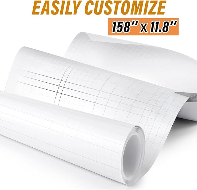 Anti-Cat Scratch Furniture Protector, Flexible Sticky Couch Corner Guard, Thicken Vinyl Cat Scratch Tape (158" x 11.8")