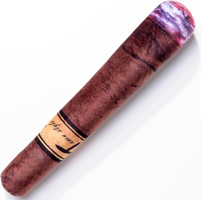 Tamu style Funny Catnip Toy for Cats, 10 Inch Plush Kicker Toy, Soft Cat Toy for Indoor Play